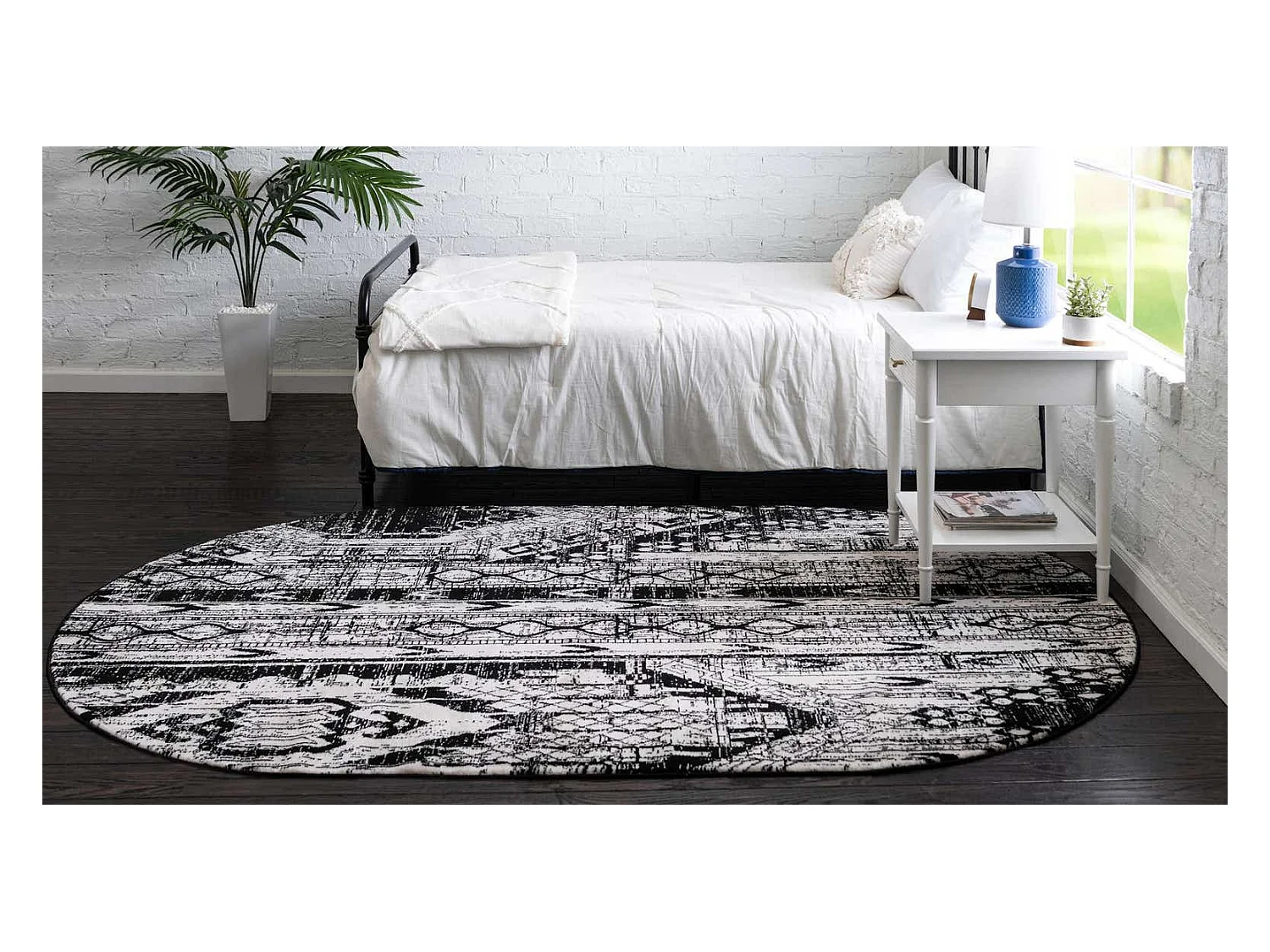 Teppich 160x245 Schwarz Oregon