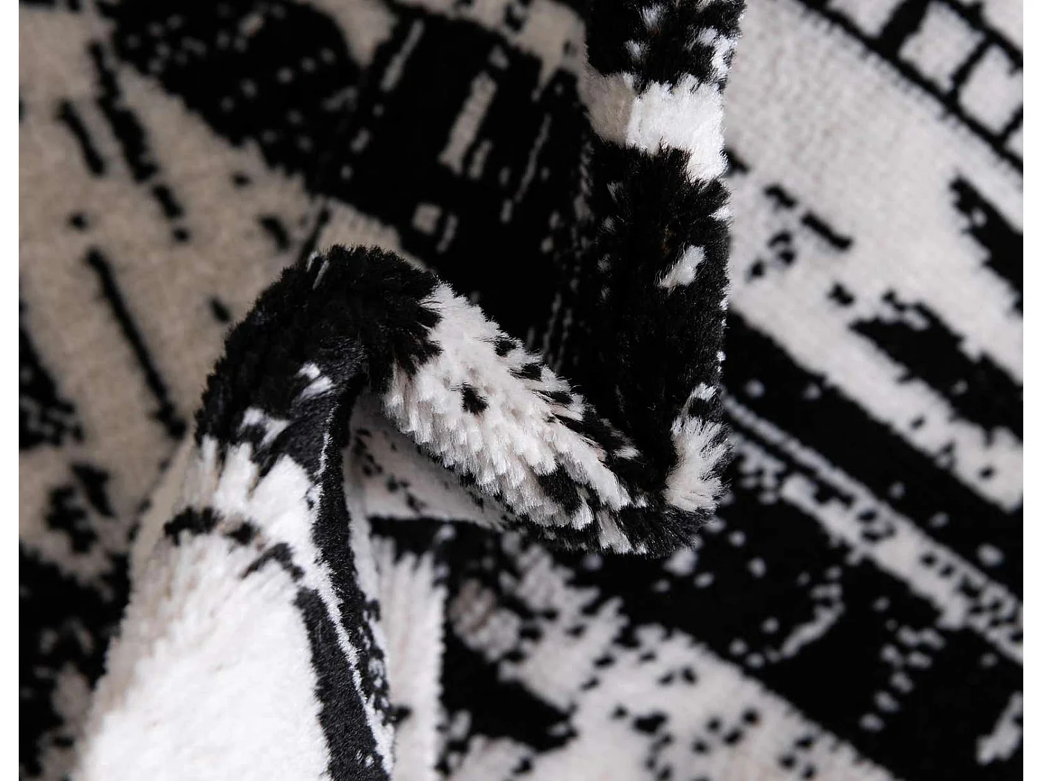 Teppich 160x245 Schwarz Oregon