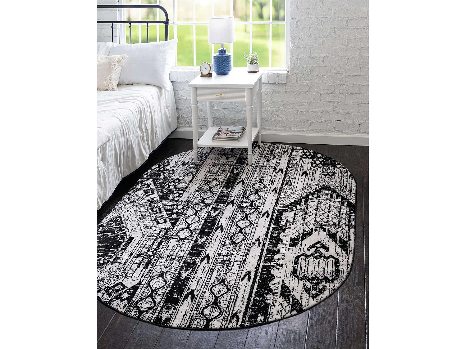 Teppich 160x245 Schwarz Oregon