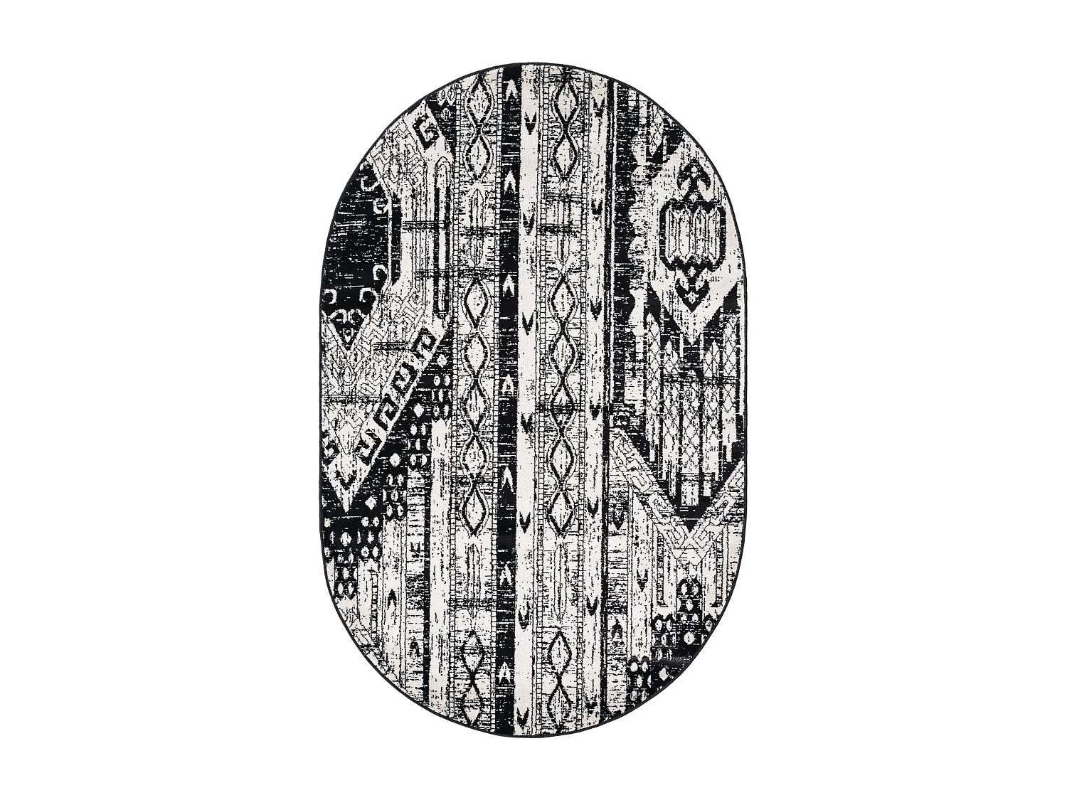 Teppich 160x245 Schwarz Oregon