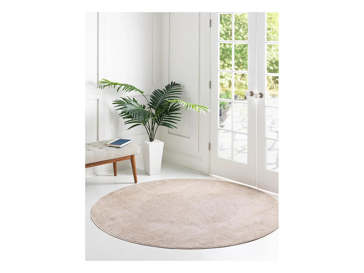 Tapis 160x160 Crème Oregon