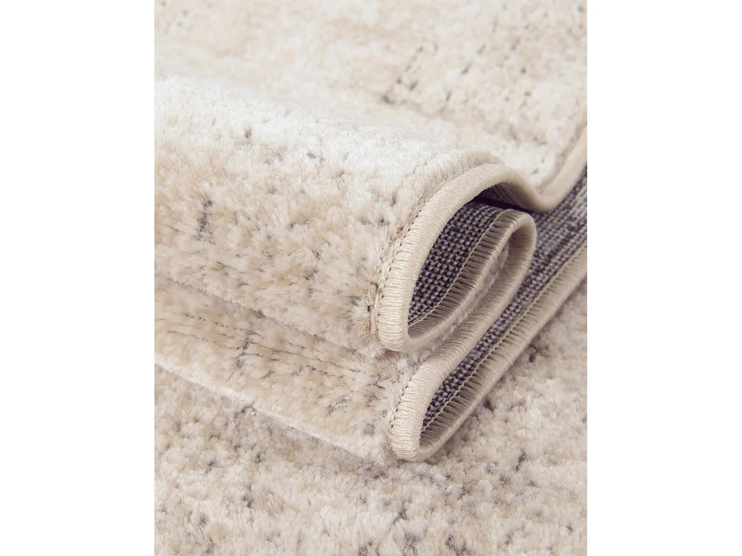 Teppich 160x160 Creme Oregon