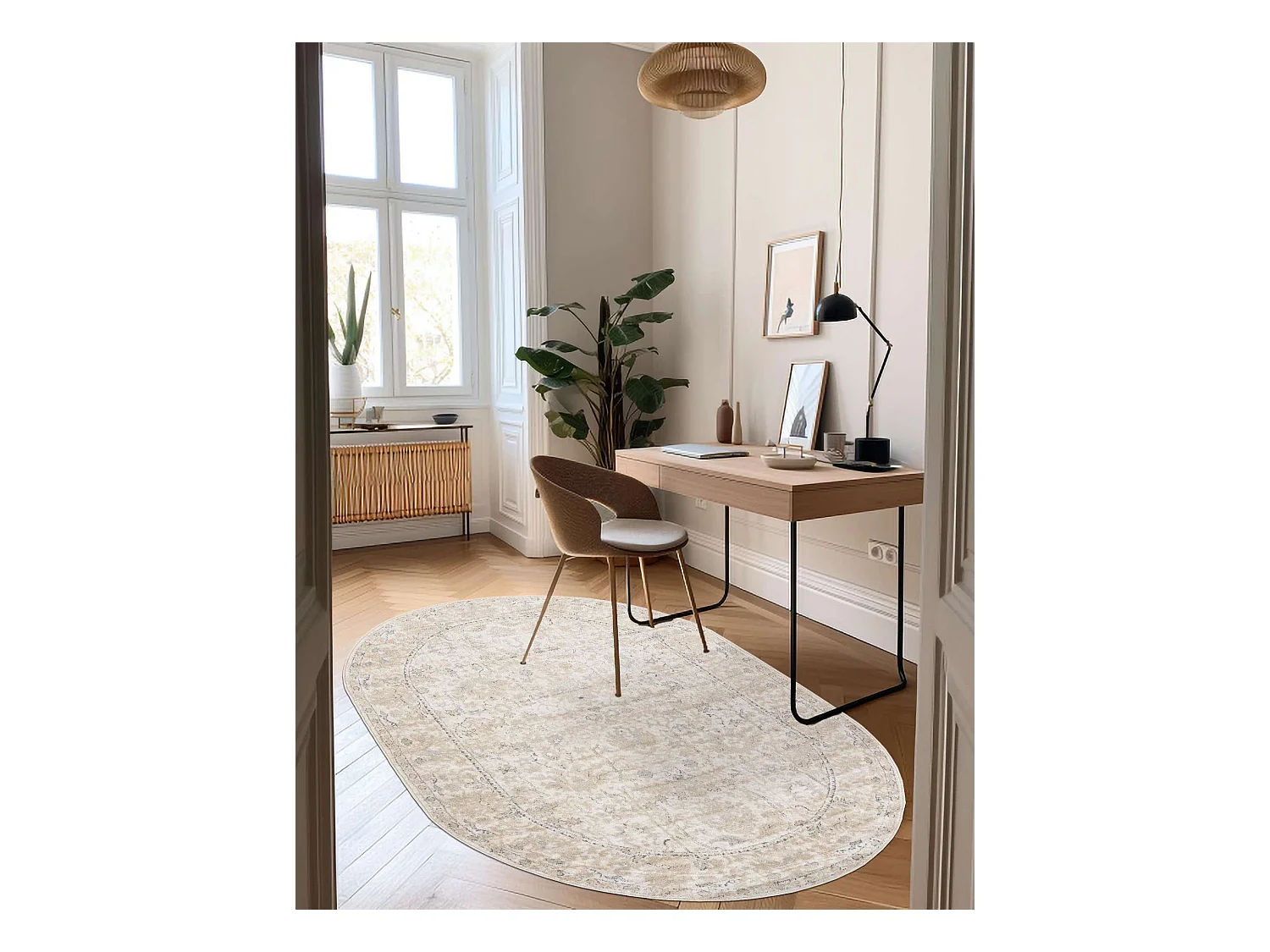 Teppich 160x245 Creme Oregon