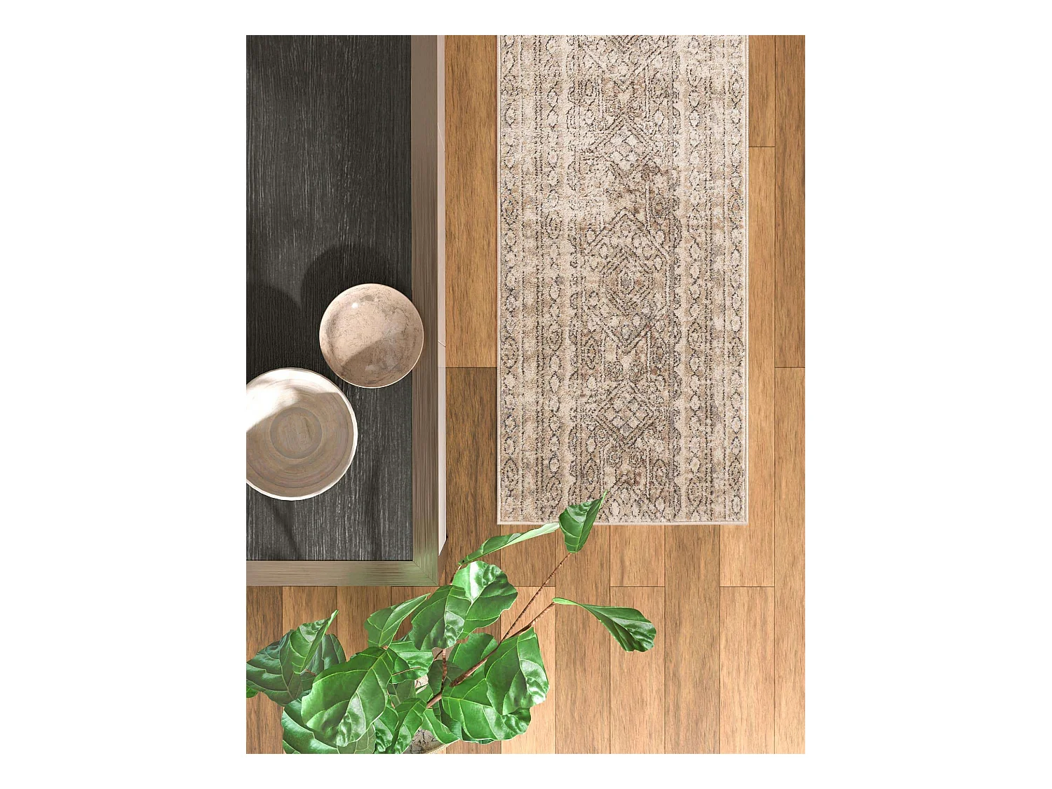 Tapis 80x305 Crème Oregon