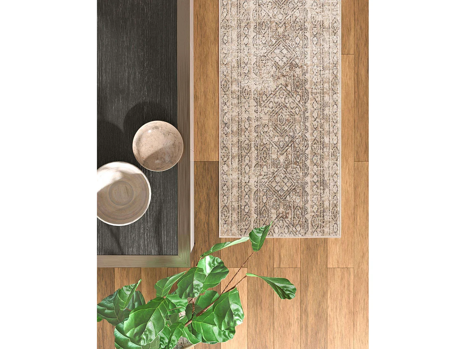 Tapis 80x305 Crème Oregon