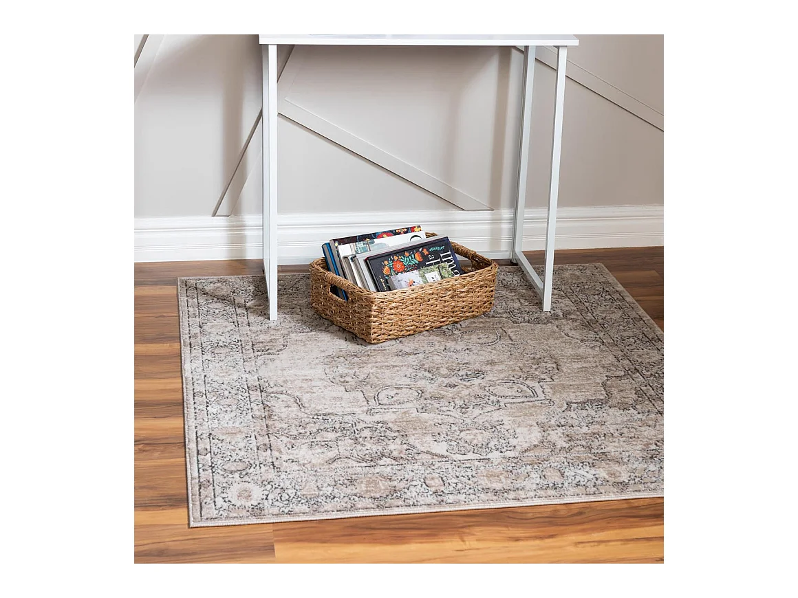 Tapis 160x160 Crème Oregon