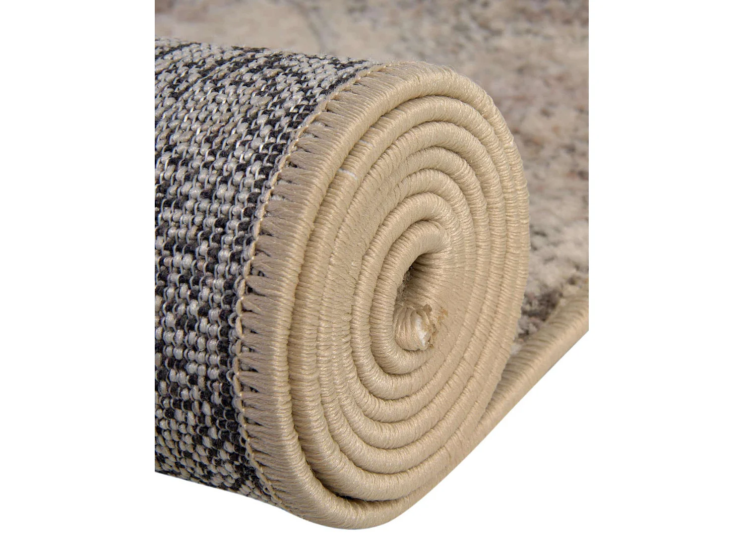 Teppich 160x160 Creme Oregon