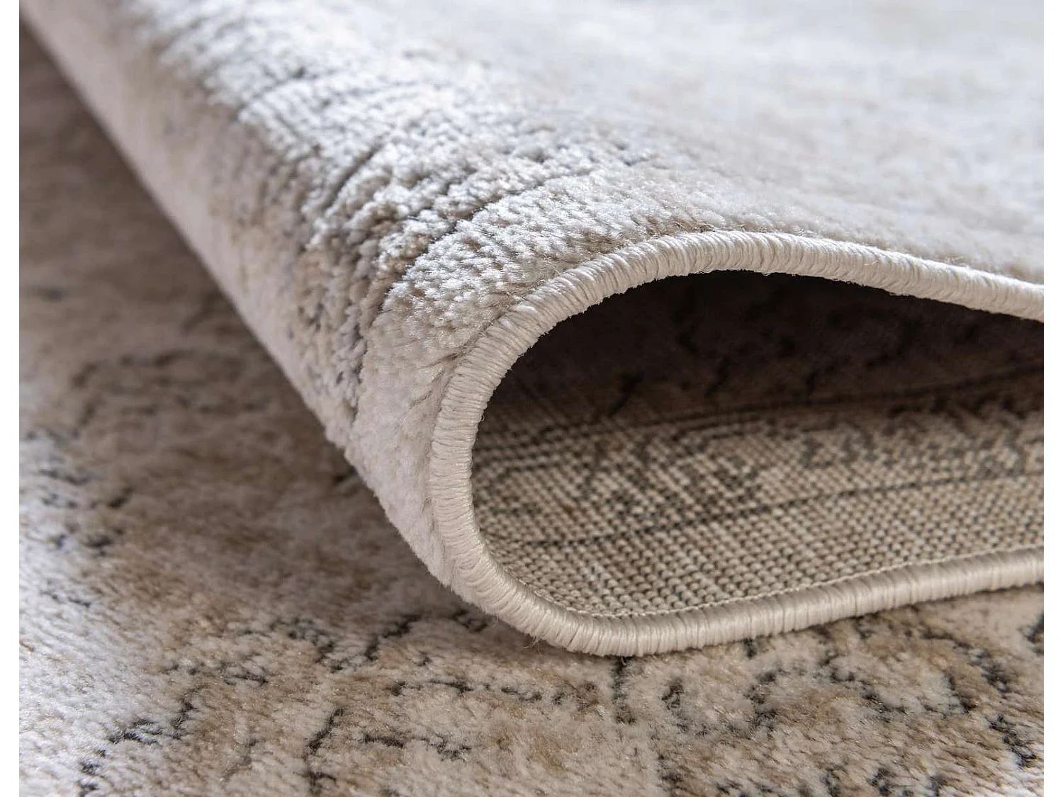 Tapis 160x160 Crème Oregon