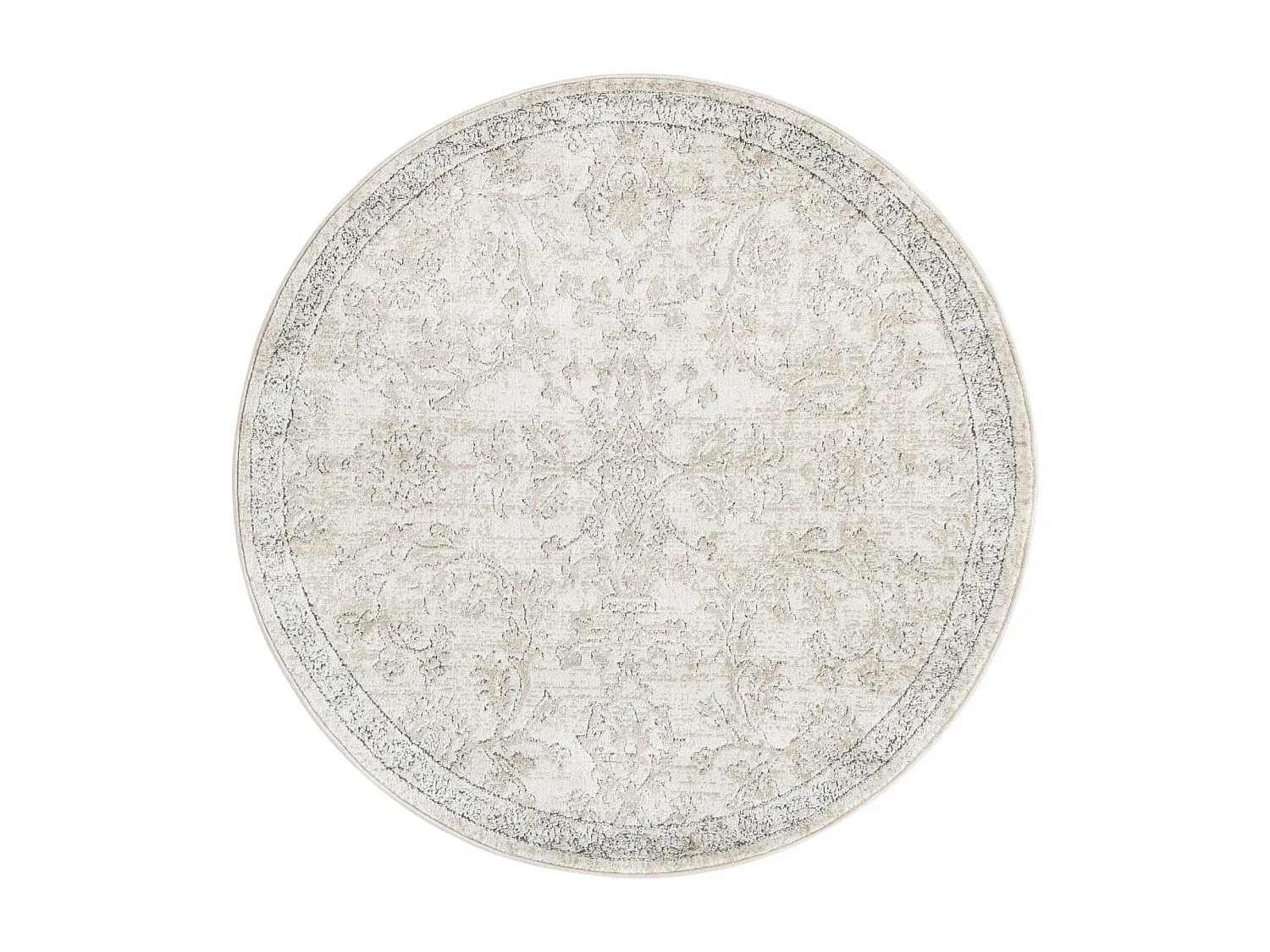 Teppich 160x160 Creme Oregon