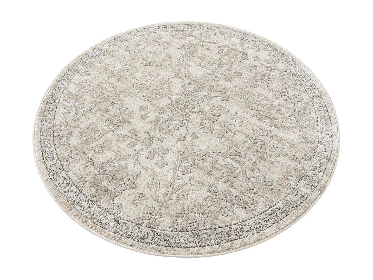 Teppich 160x160 Creme Oregon