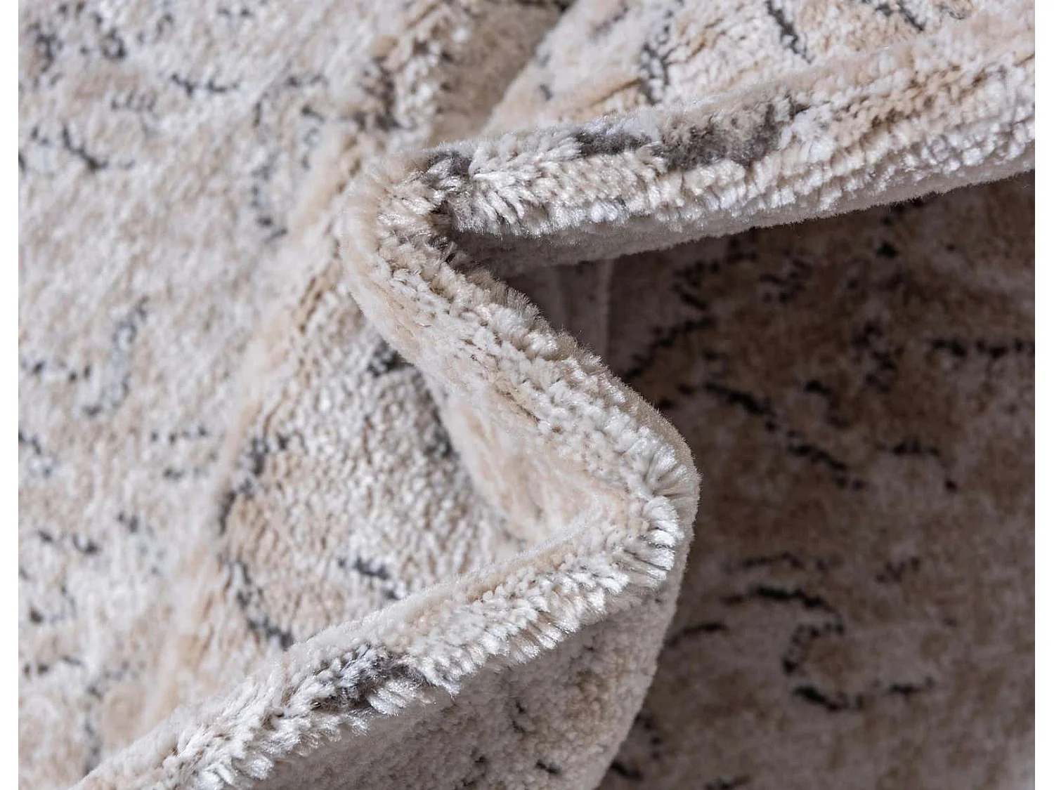 Teppich 160x160 Creme Oregon