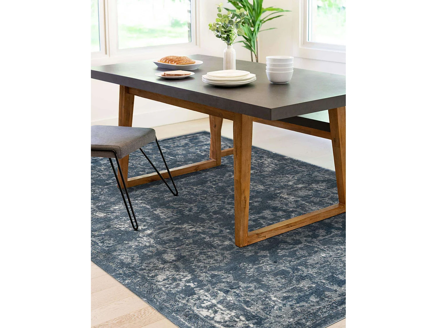 Tapis 160x245 Bleu Oregon