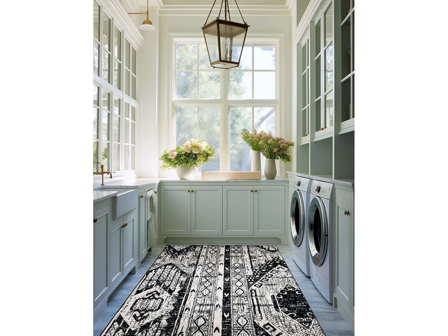 Tapis 125x185 Noir Oregon