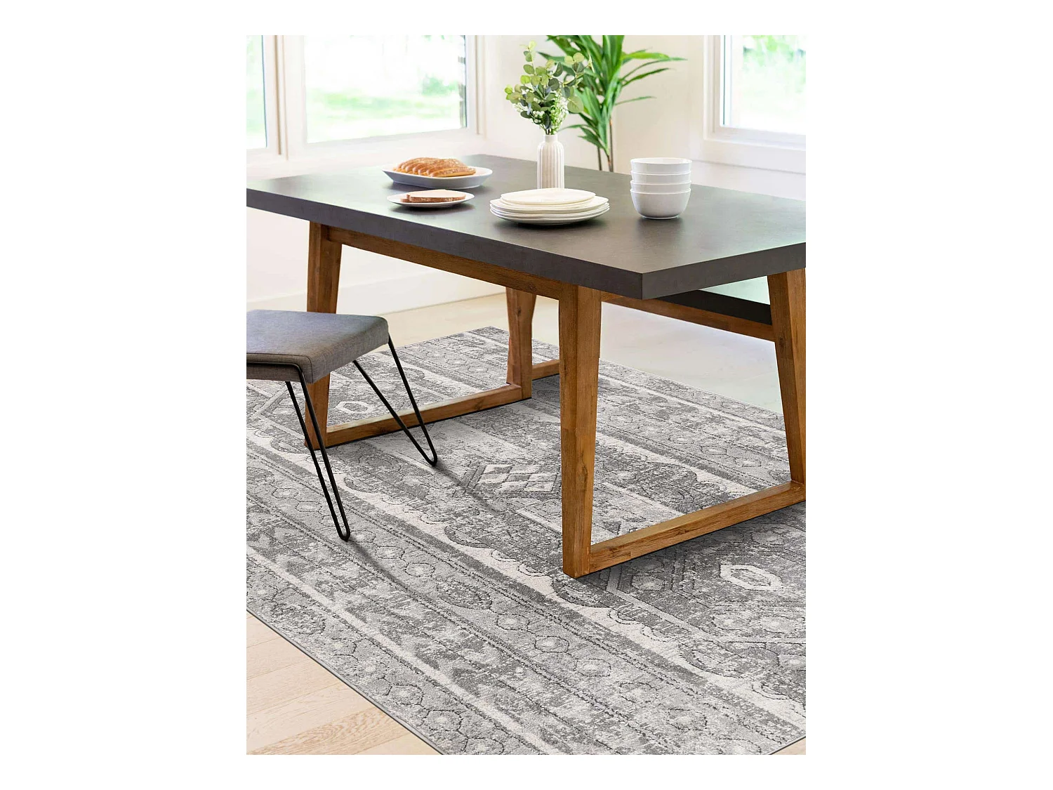 Tapis 160x245 Gris Oregon