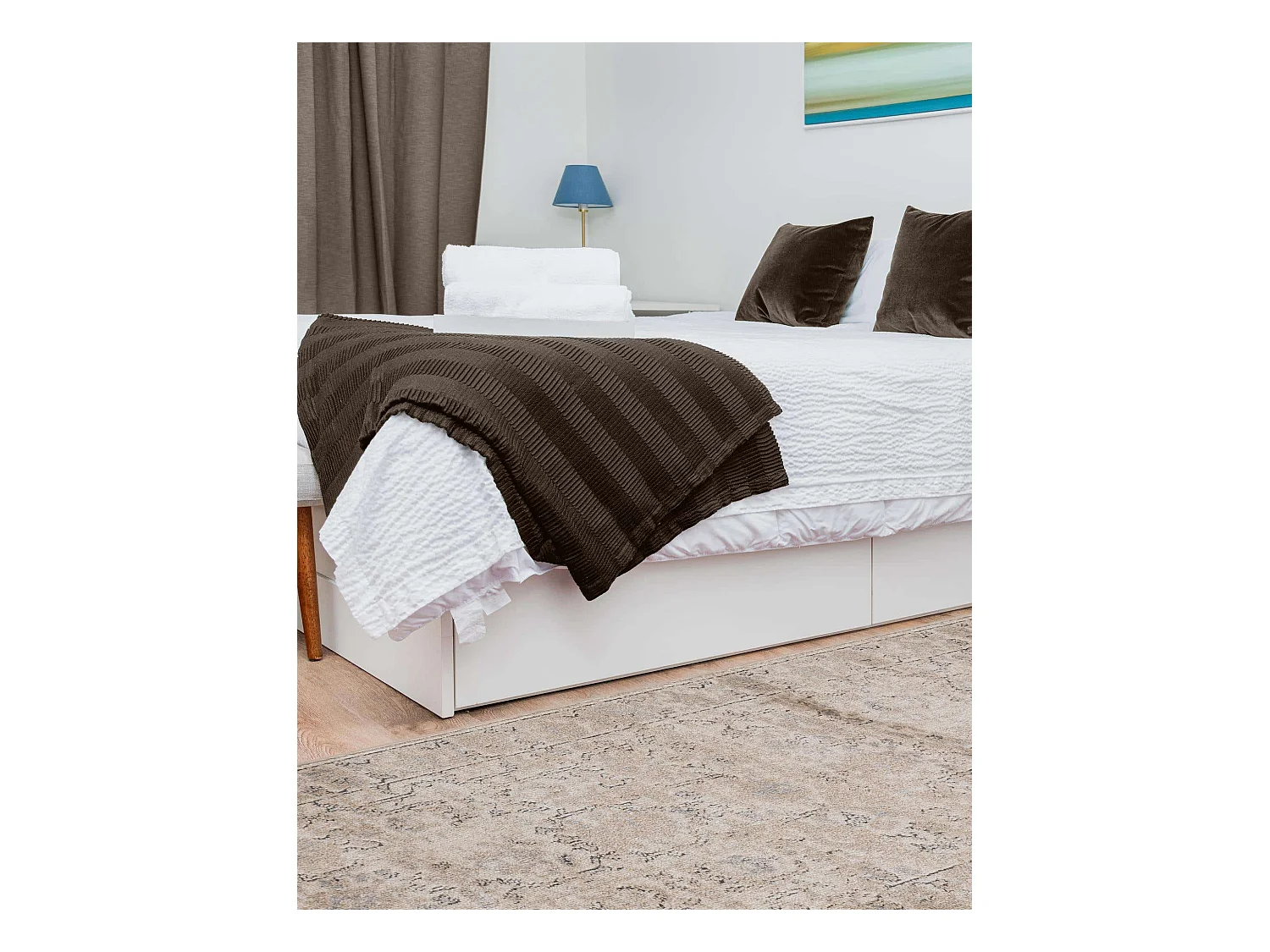 Tapis 80x400 Crème Oregon