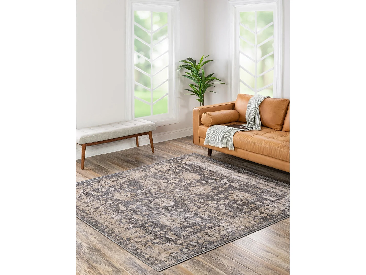 Tappeto 240x240 Grigio Oregon