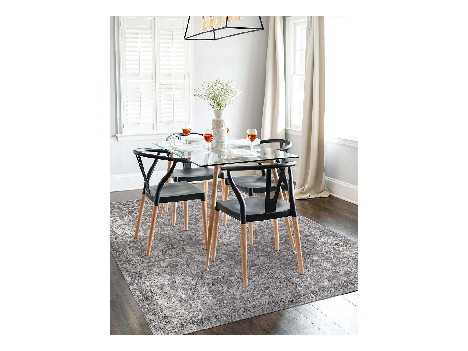 Tapis 125x185 Gris Oregon