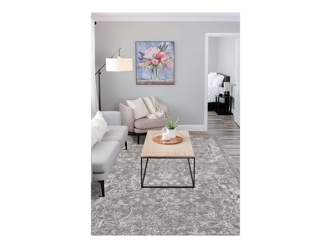 Tapis 125x185 Gris Oregon