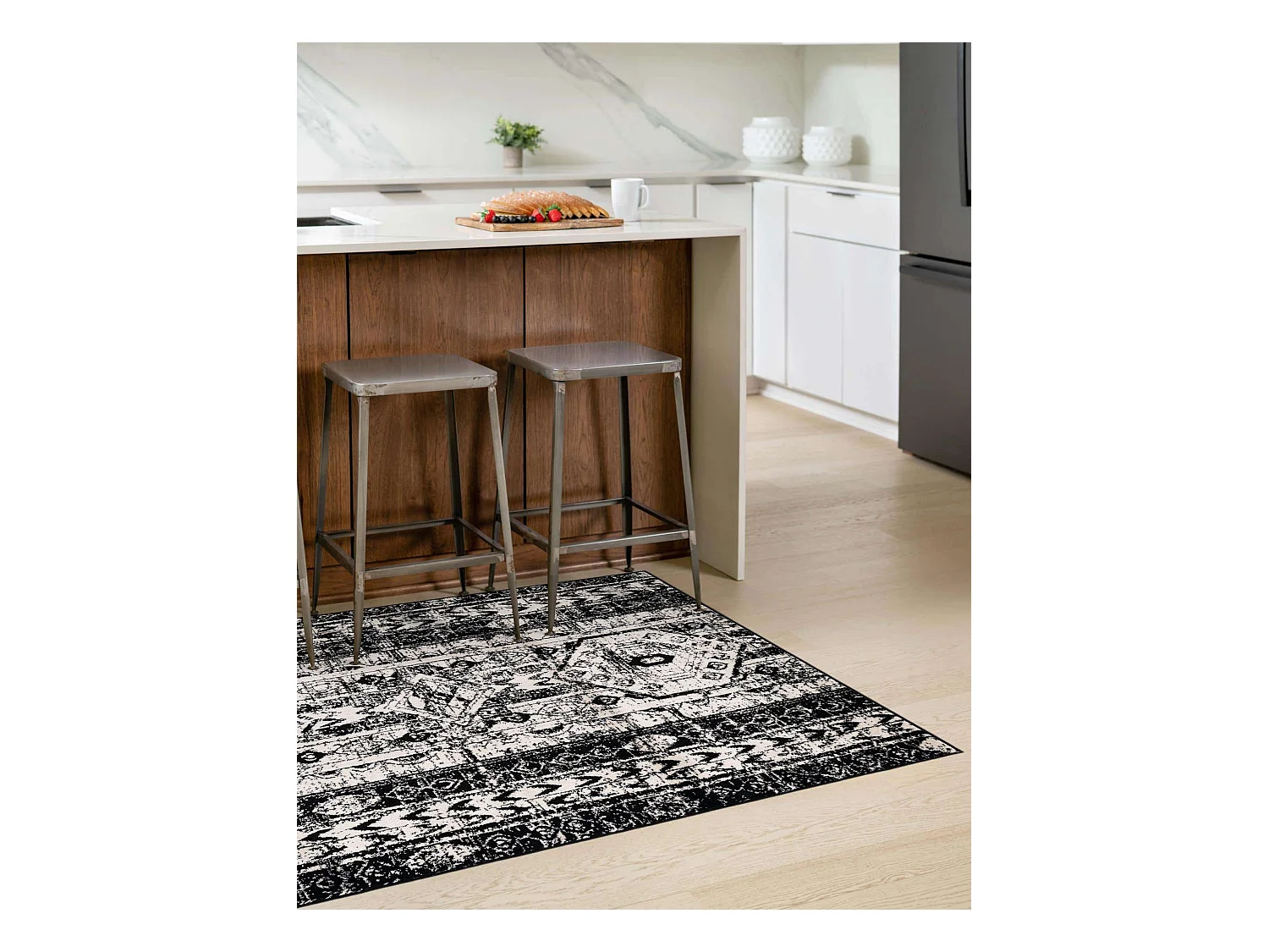 Tapis 125x185 Noir Oregon