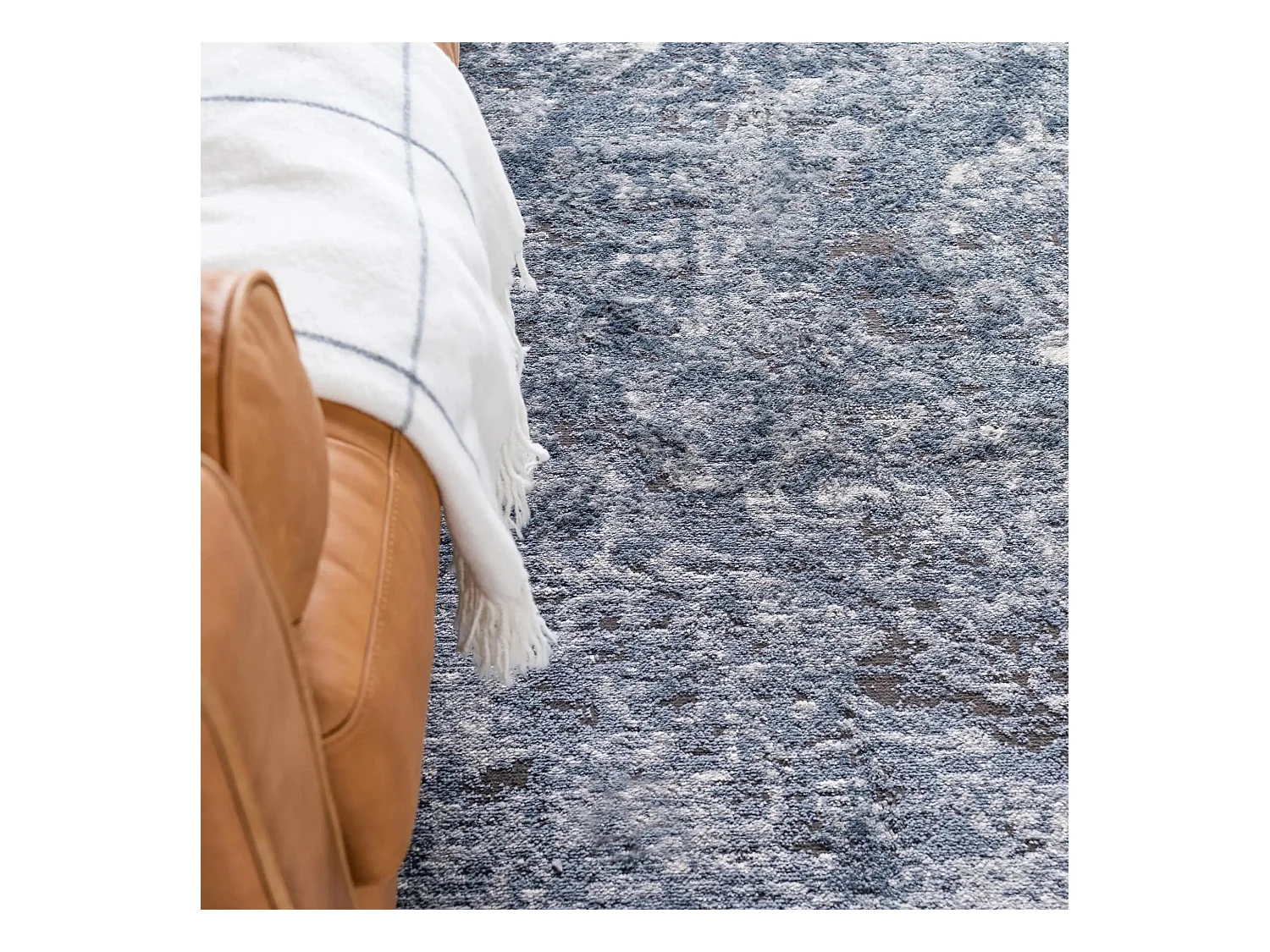 Tapis 240x240 Bleu Oregon