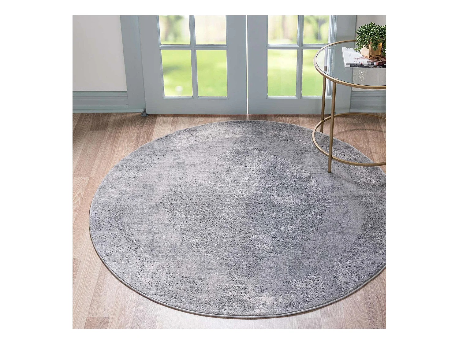 Tappeto 215x215 Grigio Oregon