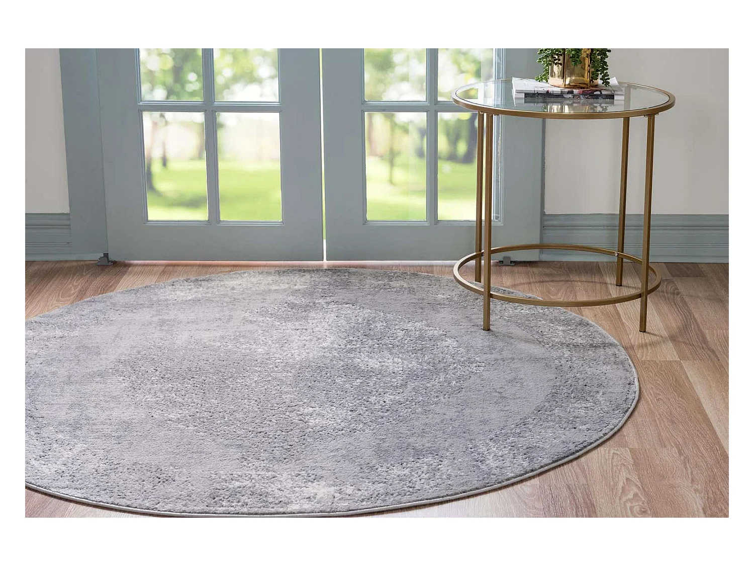 Tappeto 215x215 Grigio Oregon