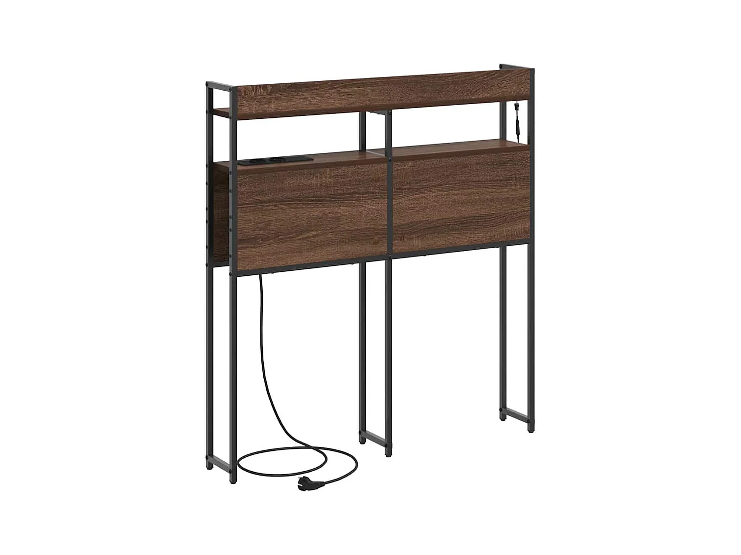 Tête de lit de rangement Chêne marron 100 cm Bois d'ingénierie