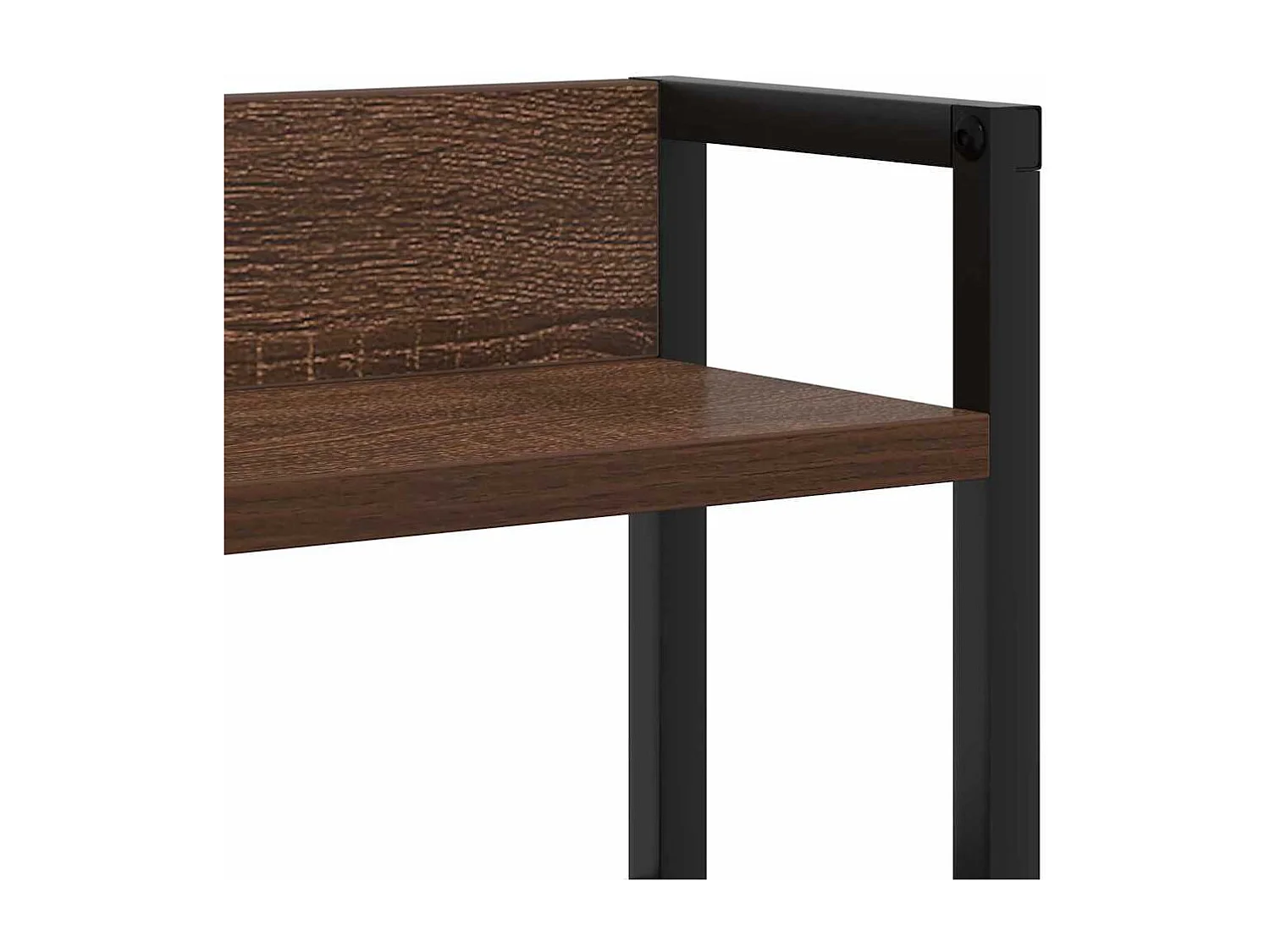 Tête de lit de rangement Chêne marron 140 cm Bois d'ingénierie