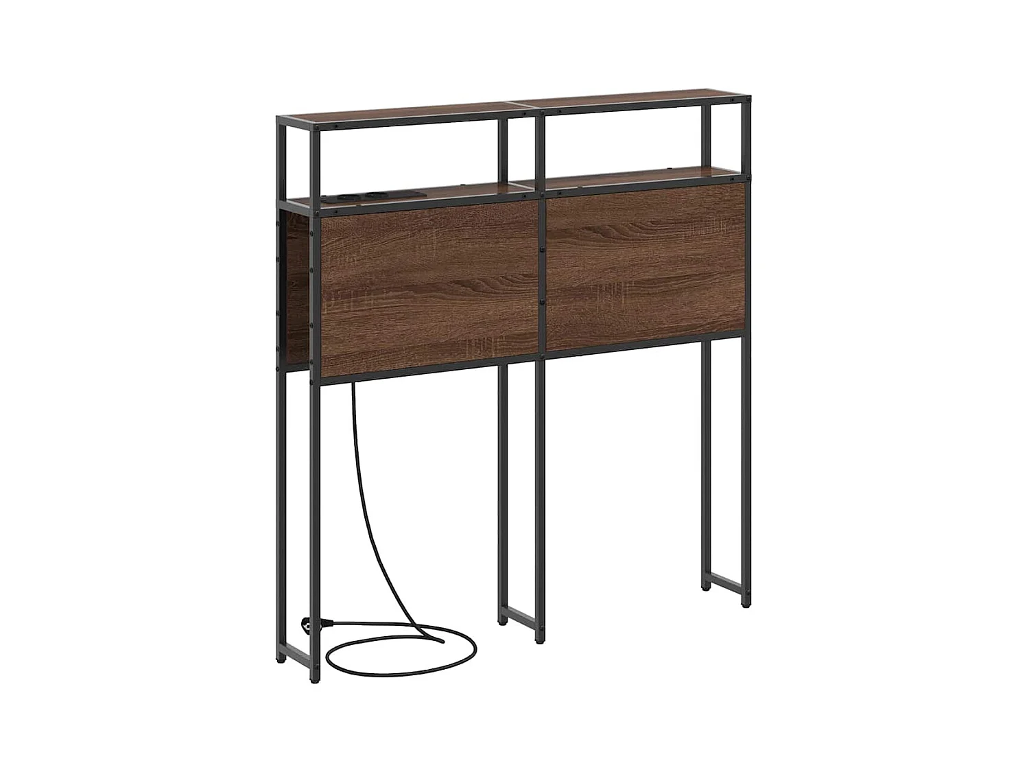 Tête de lit de rangement Chêne marron 100 cm Bois d'ingénierie