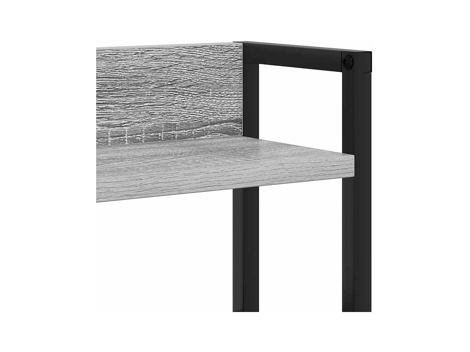 Tête de lit de rangement Sonoma gris 180 cm Bois d'ingénierie