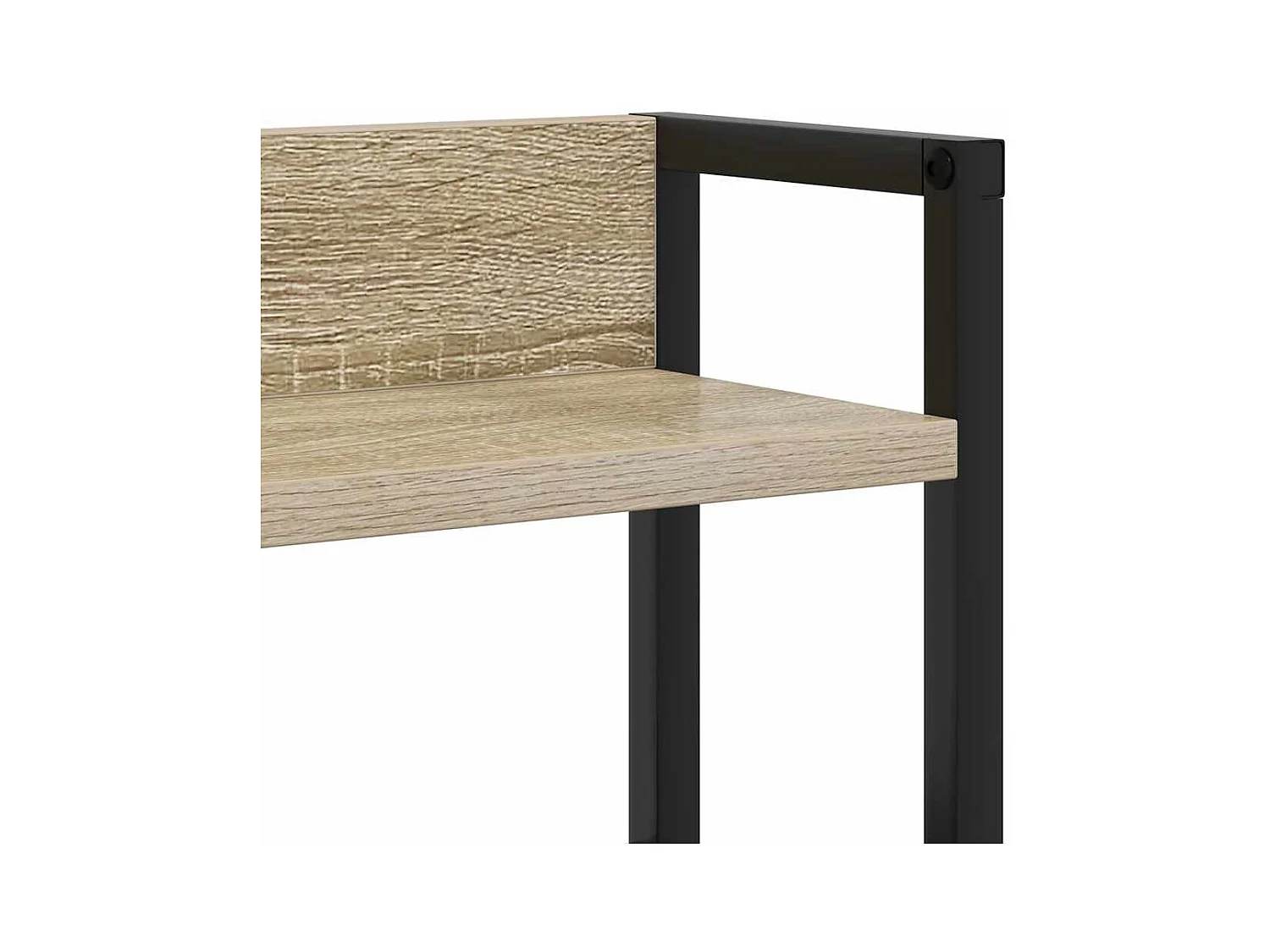 Tête de lit de rangement Chêne sonoma 135 cm Bois d'ingénierie