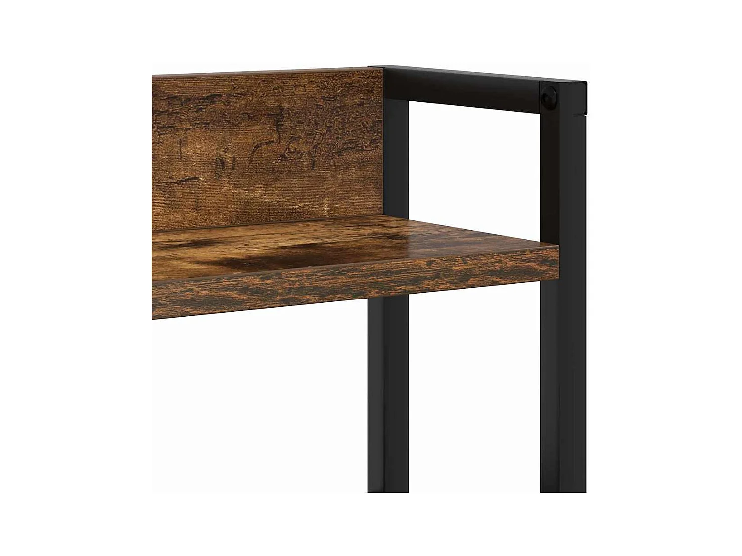 Tête de lit de rangement Chêne fumé 100 cm Bois d'ingénierie