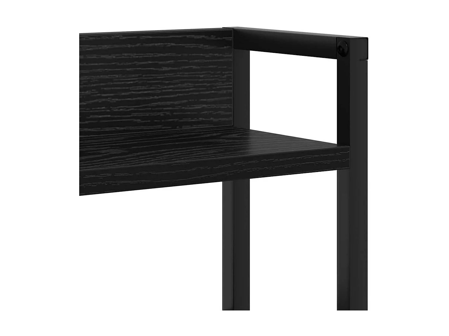 Tête de lit de rangement Chêne noir 90 cm Bois d'ingénierie