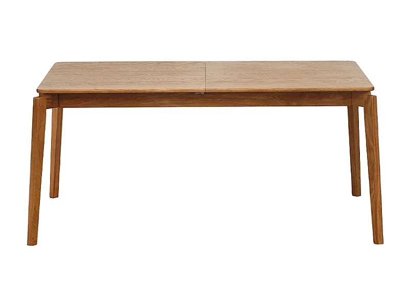 Mona - Table à manger extensible 6 à 10 personnes en bois 160-205x90cm - Bois clair