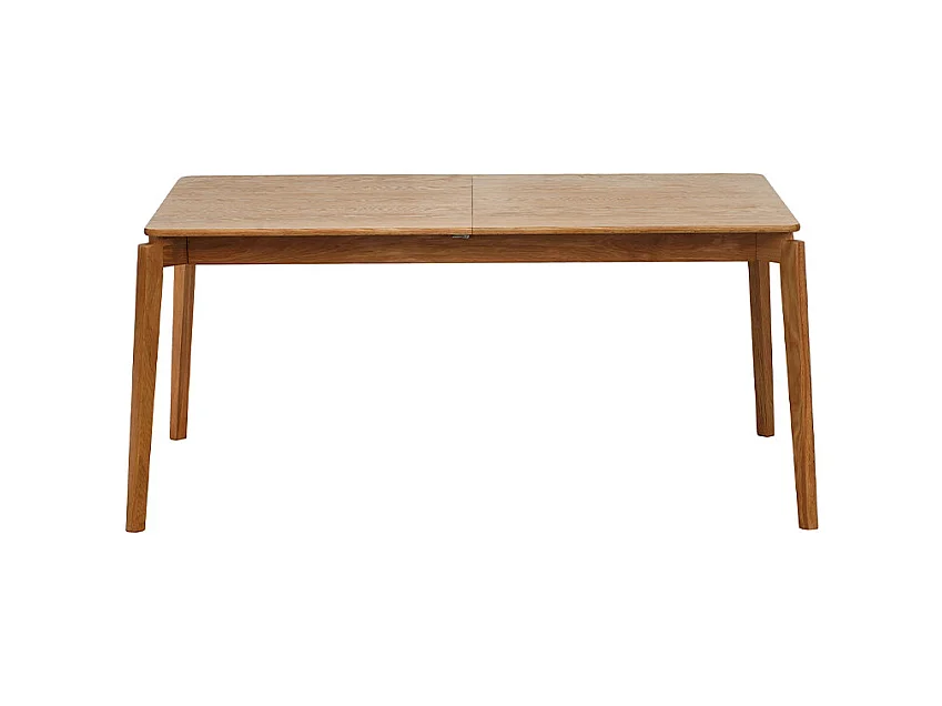 Mona - Table à manger extensible 6 à 10 personnes en bois 160-205x90cm - Bois clair