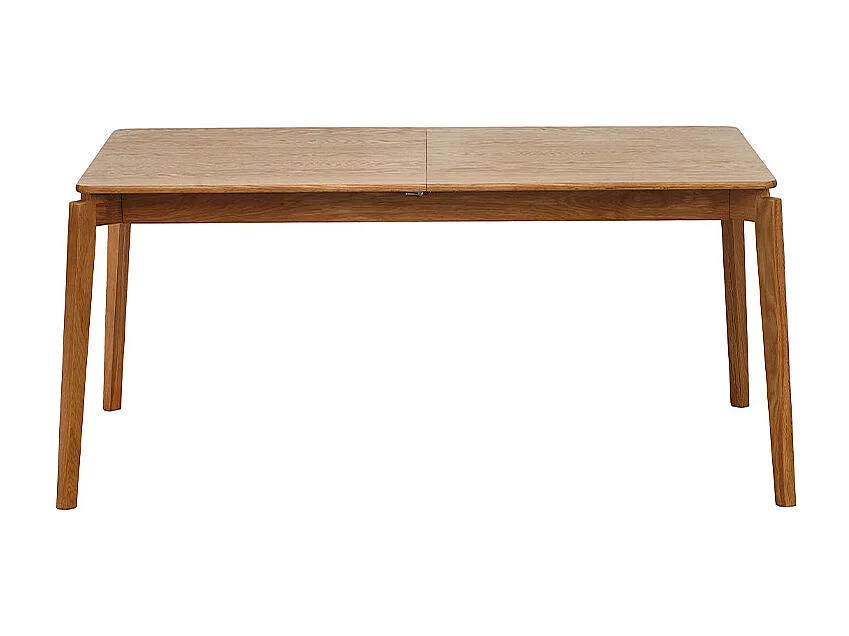 Mona - Table à manger extensible 6 à 10 personnes en bois 160-205x90cm - Bois clair