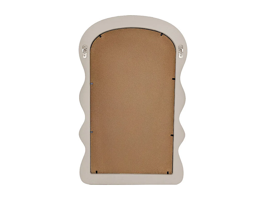 Dhermi - Miroir organique 32x50cm - Beige