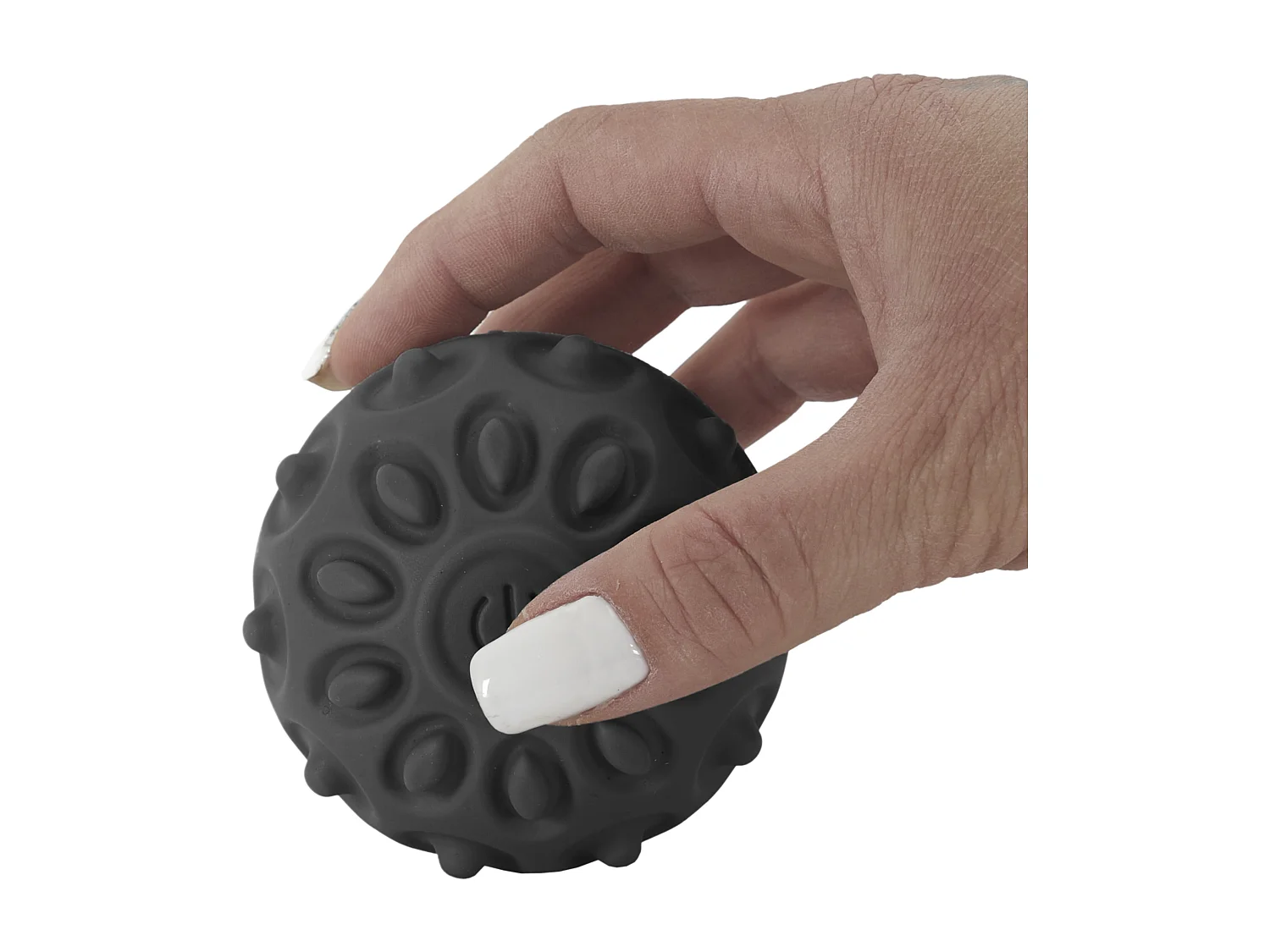 Balle de Massage Vibrante M12 Relaxation et Détente à Deux Vitesses - Noir