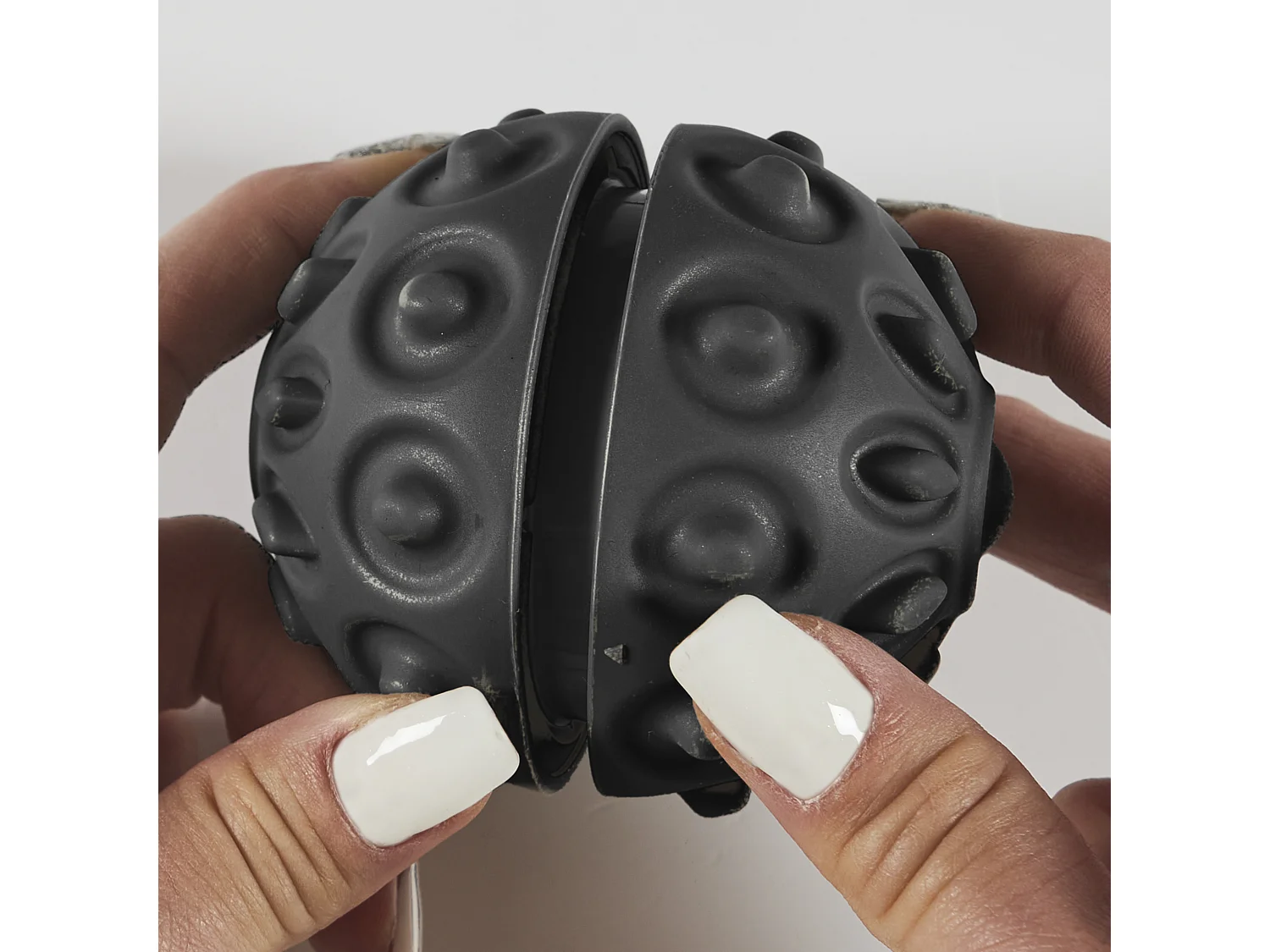 Balle de Massage Vibrante M12 Relaxation et Détente à Deux Vitesses - Noir