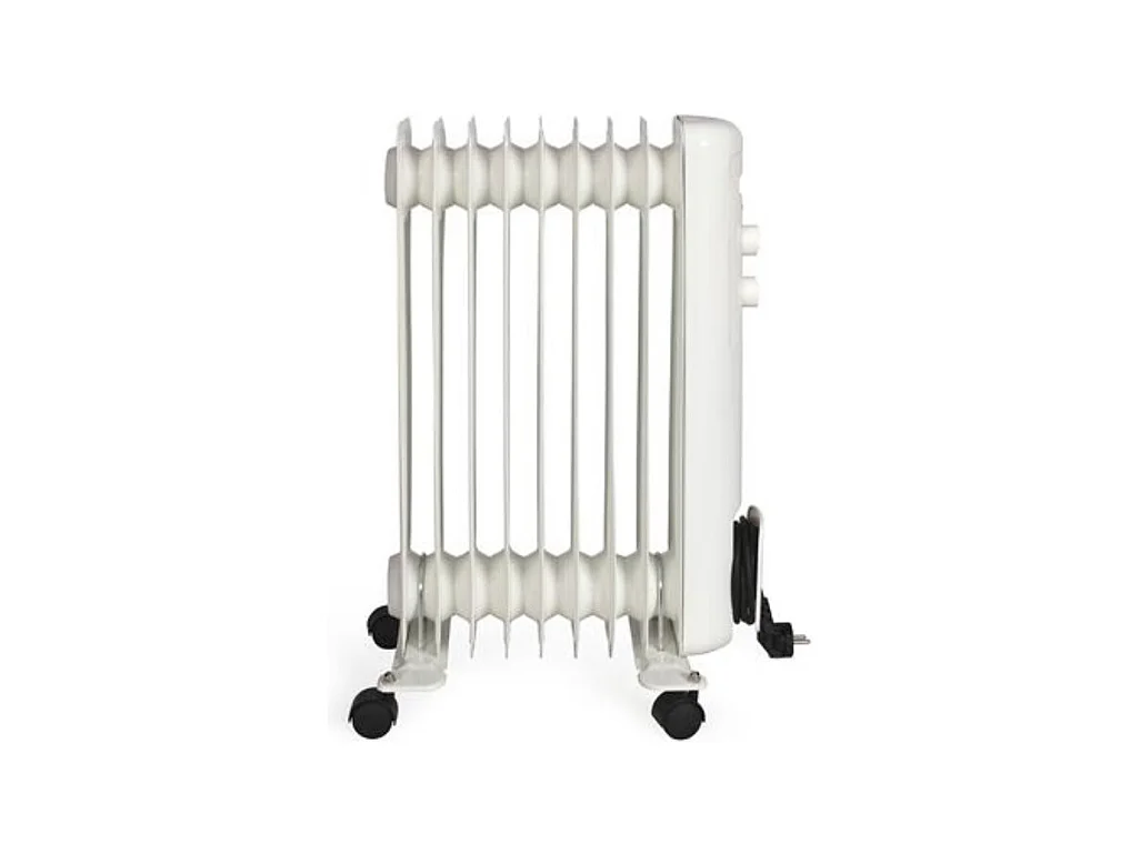 Livoo Radiateur bain d'huile 2000w blanc - DOM502W