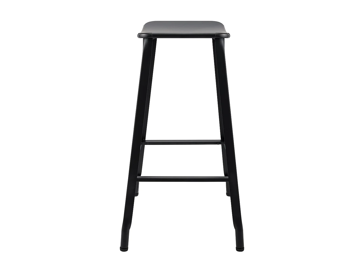Tabouret de bar - Métal - Noir - Peony