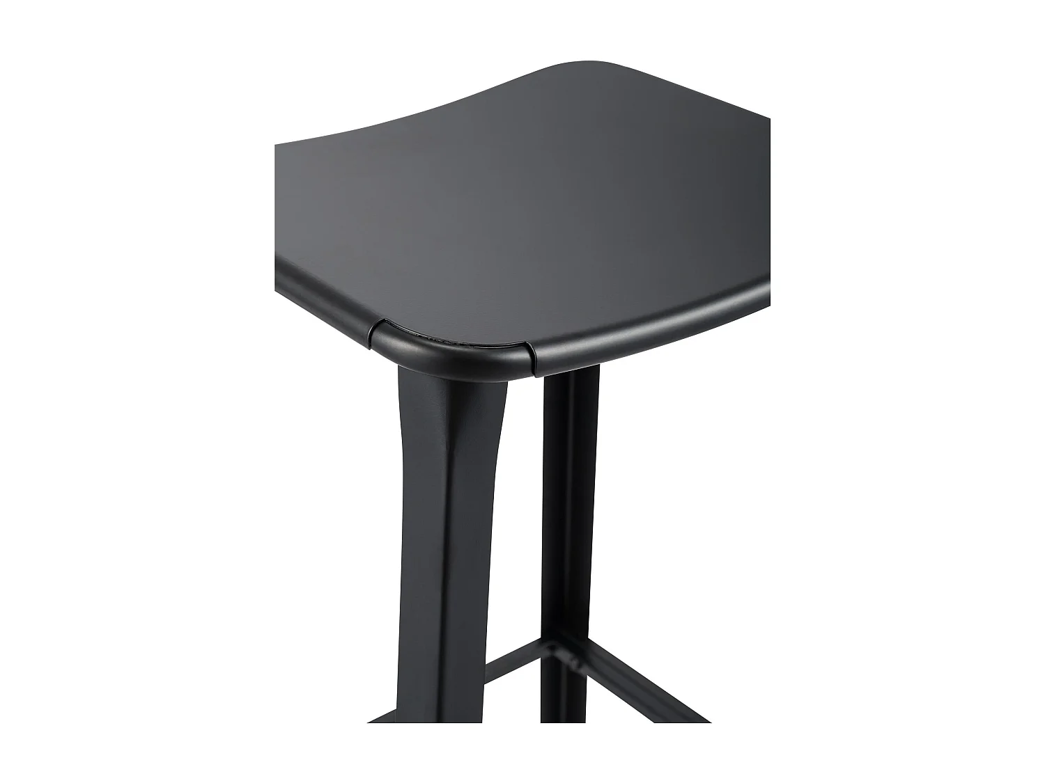 Tabouret de bar - Métal - Noir - Peony
