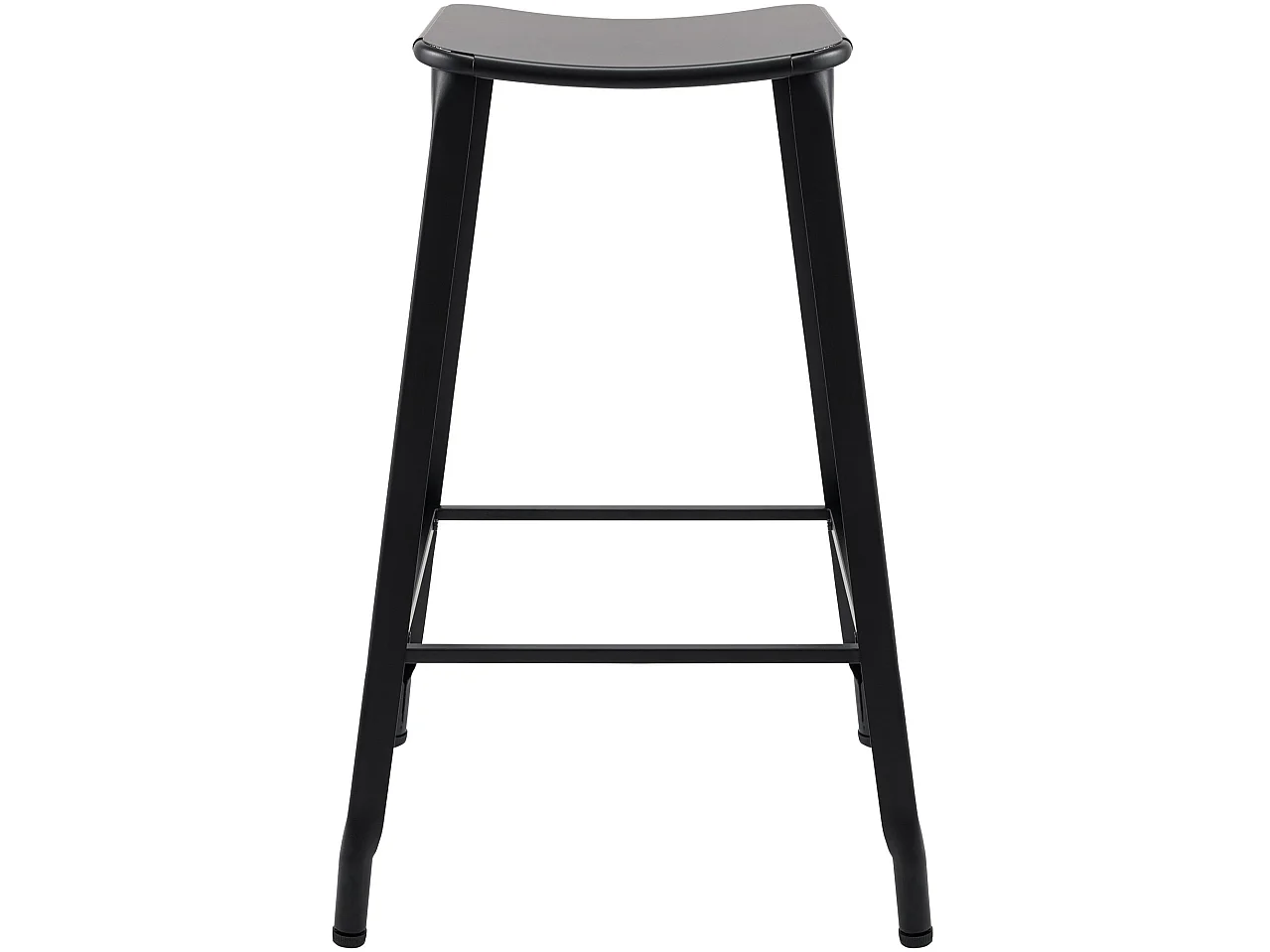 Tabouret de bar - Métal - Noir - Peony