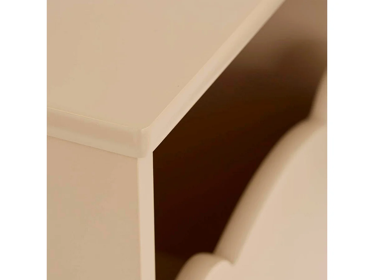 Table de Chevet Enfant "Douceur" 40cm Beige