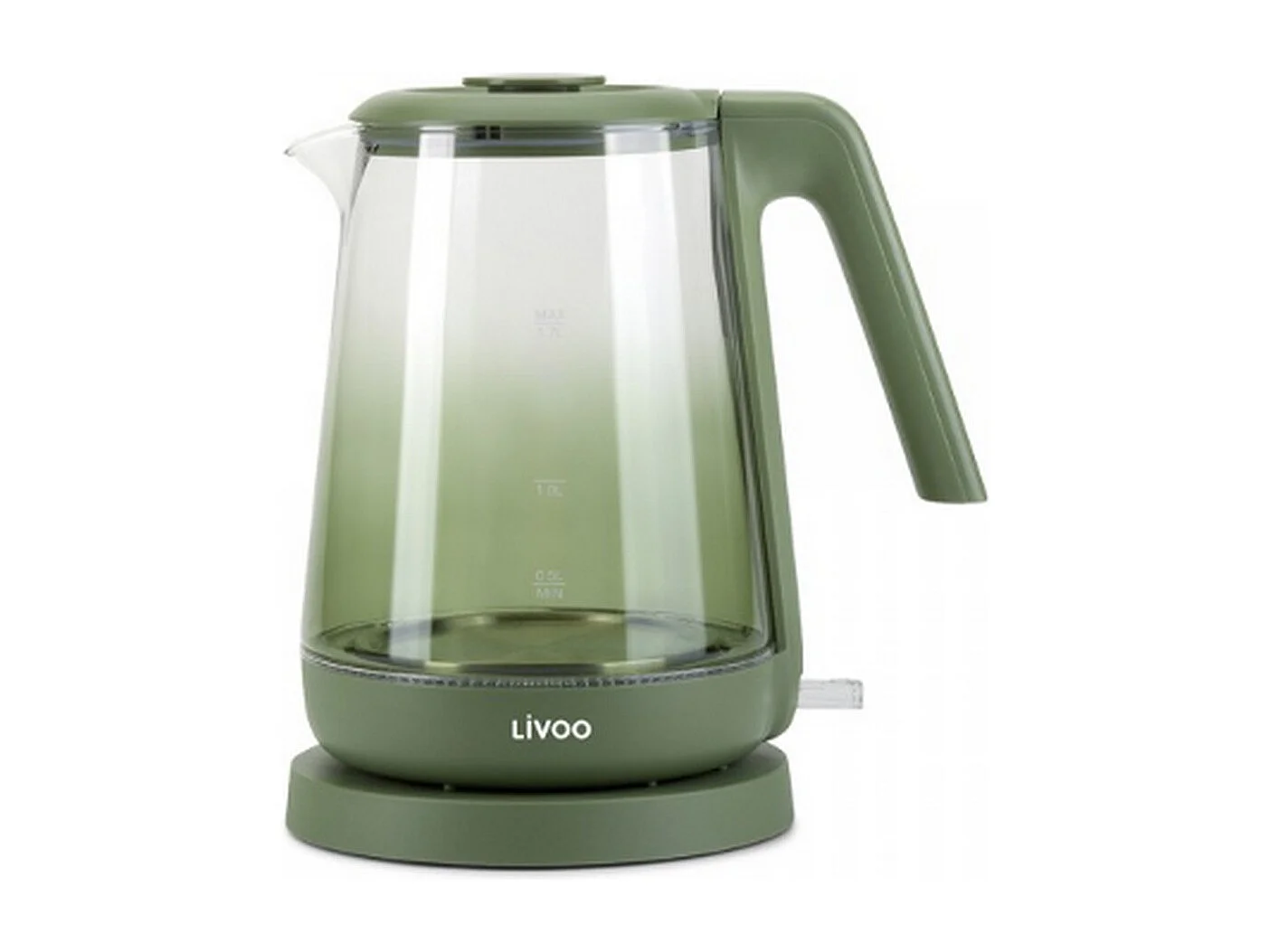 Livoo Bouilloire électrique en verre 1.7l 2200w - DOD216V