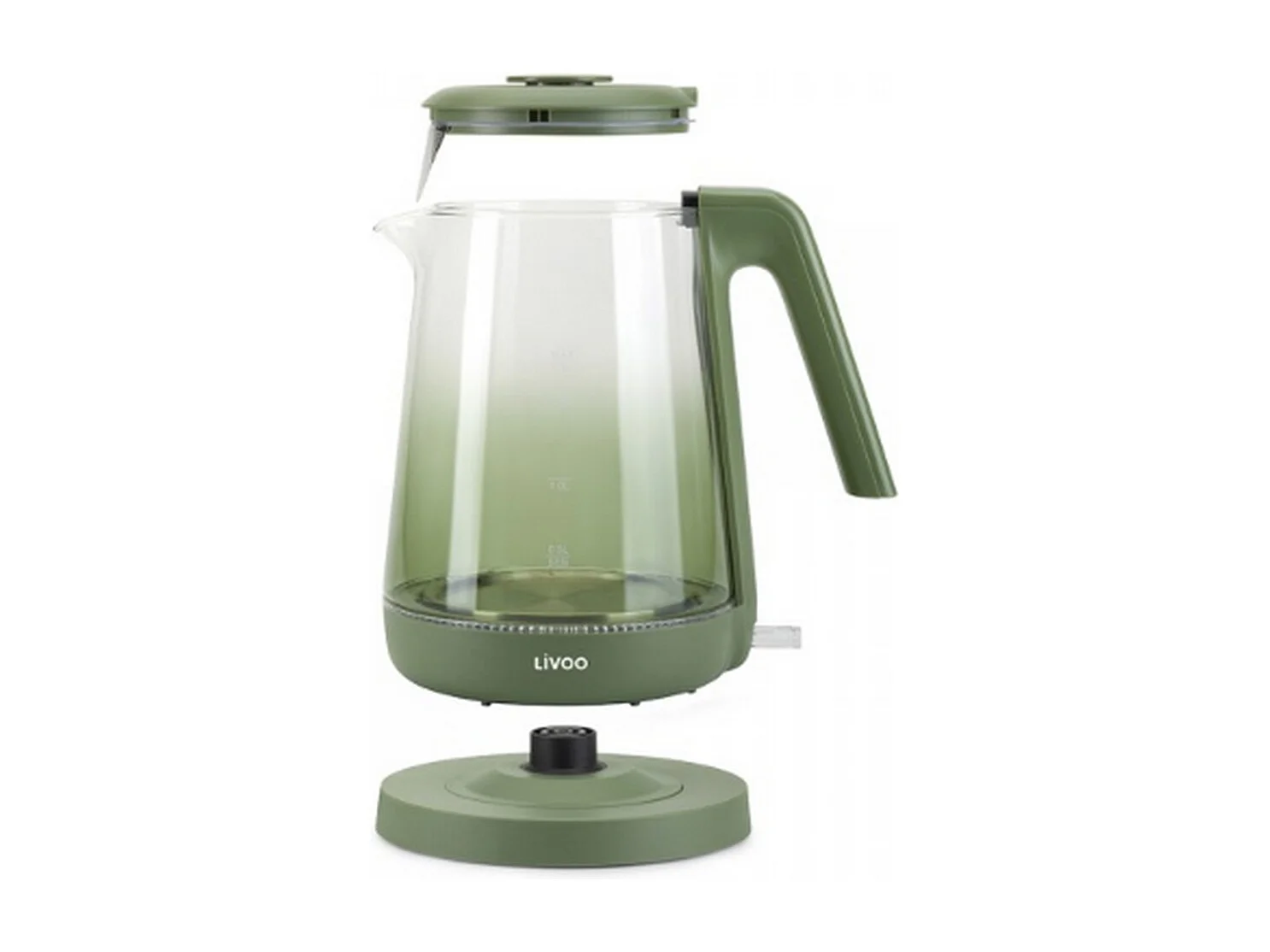Livoo Bouilloire électrique en verre 1.7l 2200w - DOD216V