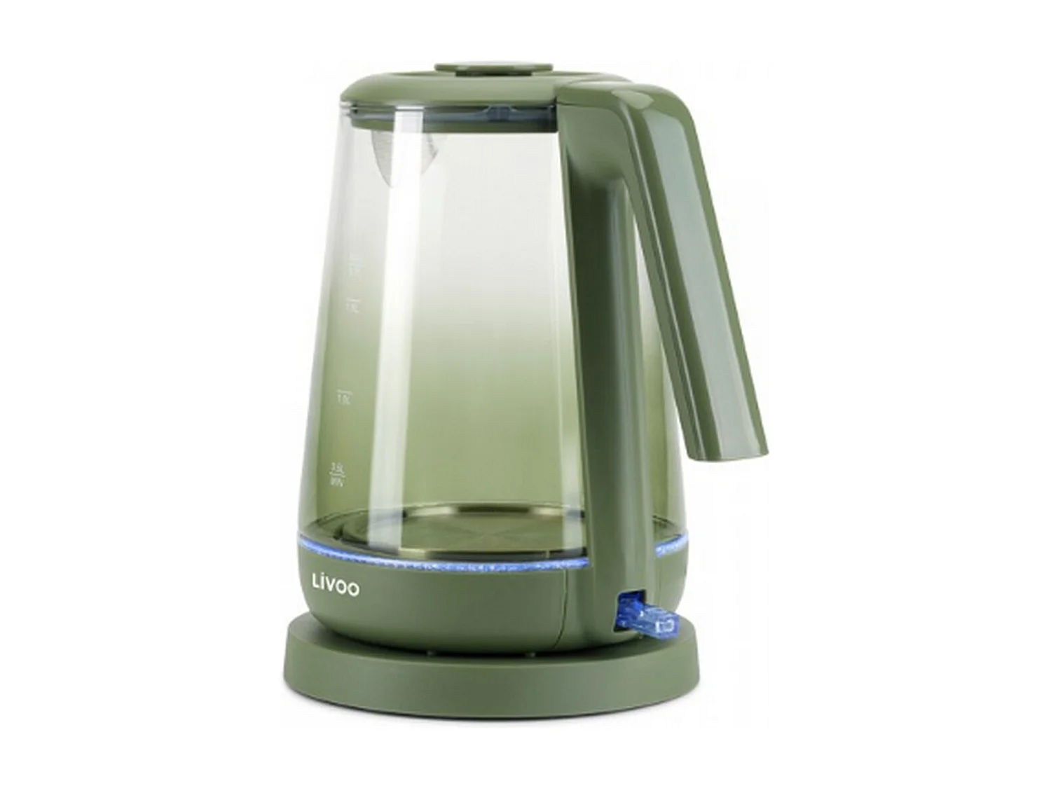 Livoo Bouilloire électrique en verre 1.7l 2200w - DOD216V