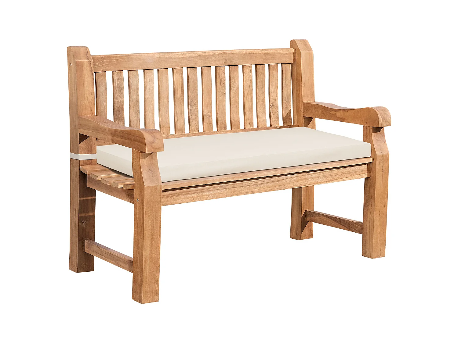 Banc de jardin - Bois - Crème - Jackson V2