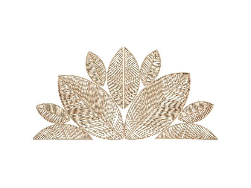 Déco murale feuilles Meera 160 cm corde Atmosphera