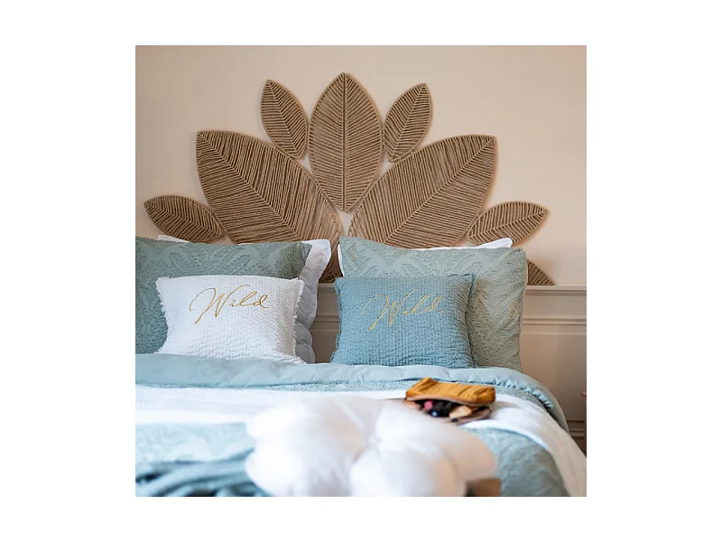 Déco murale feuilles Meera 160 cm corde Atmosphera